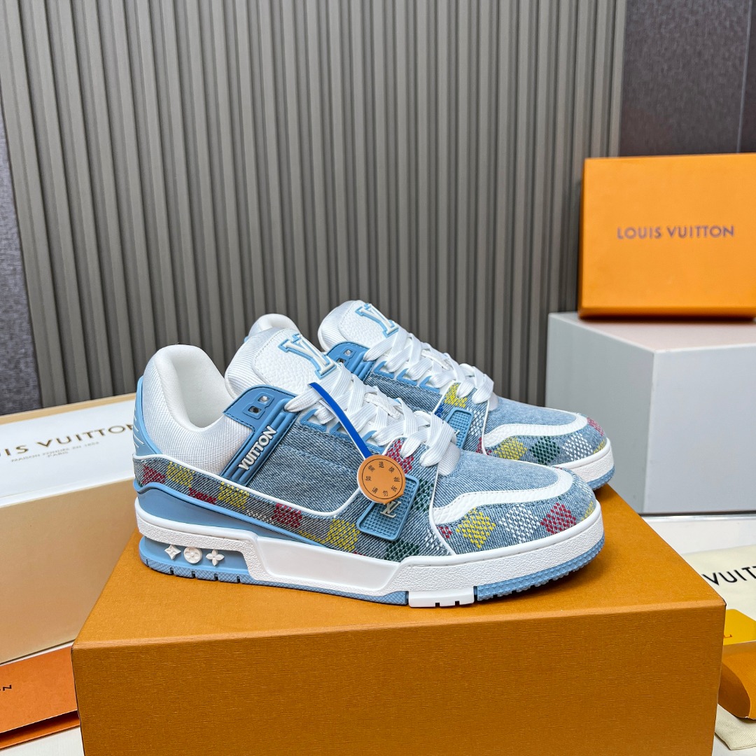 “Louis Vuitton LV Trainer - Exclusive Luxury Sneakers” 