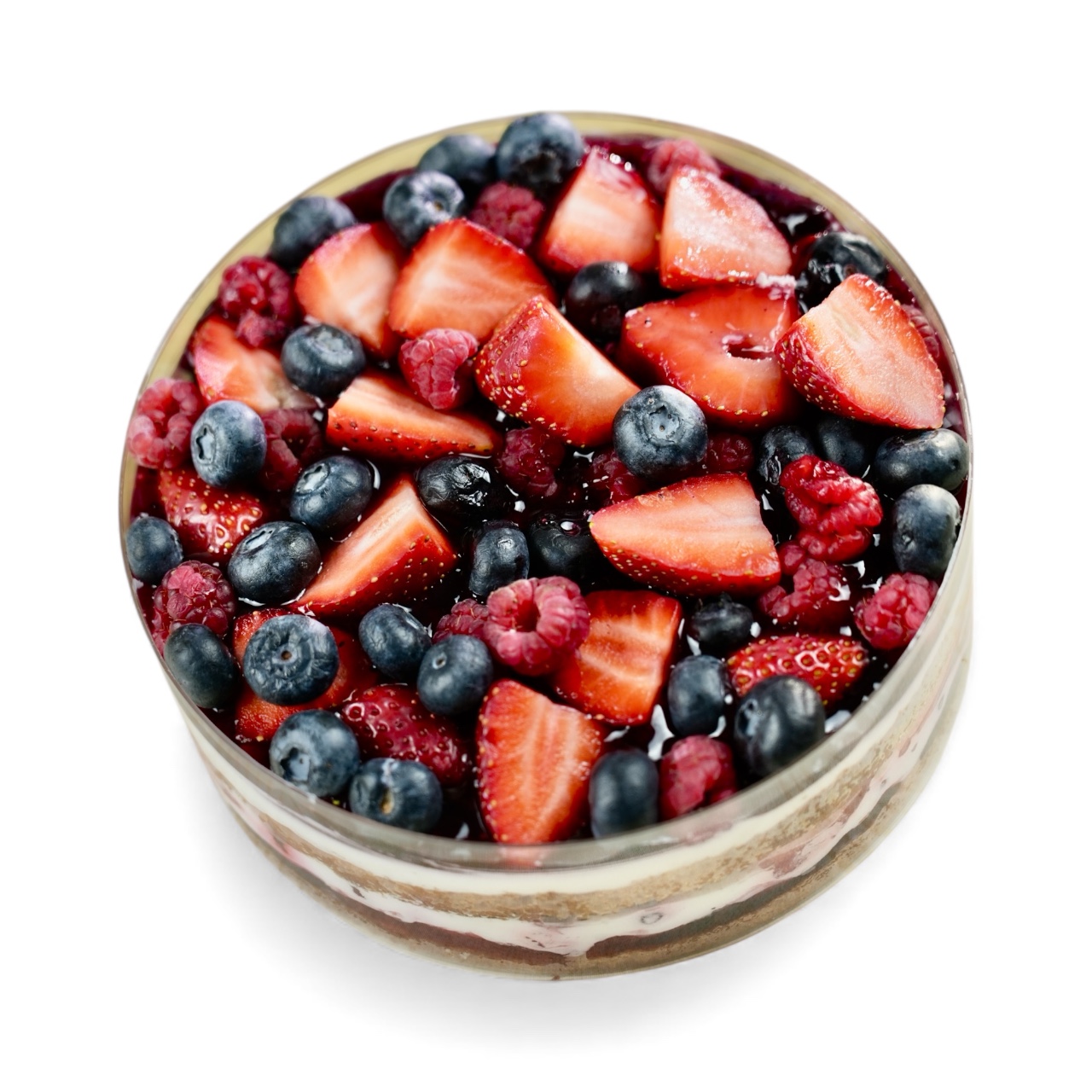 Mixed Berry Trifle Dessert