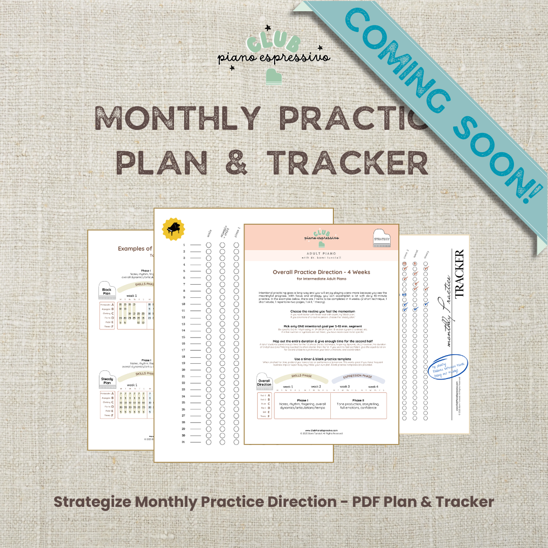 Coming Soon: Monthly Practice Plan & Tracker