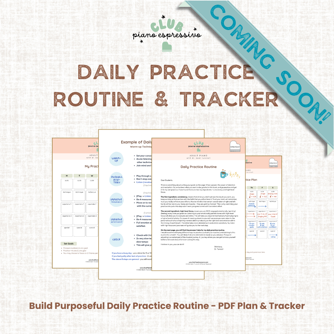 Coming Soon: Daily Practice Routine & Tracker