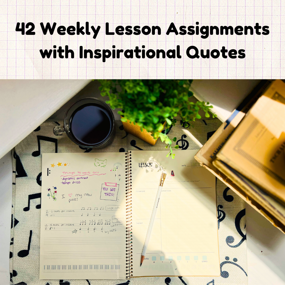 Practice Journal for Music Students