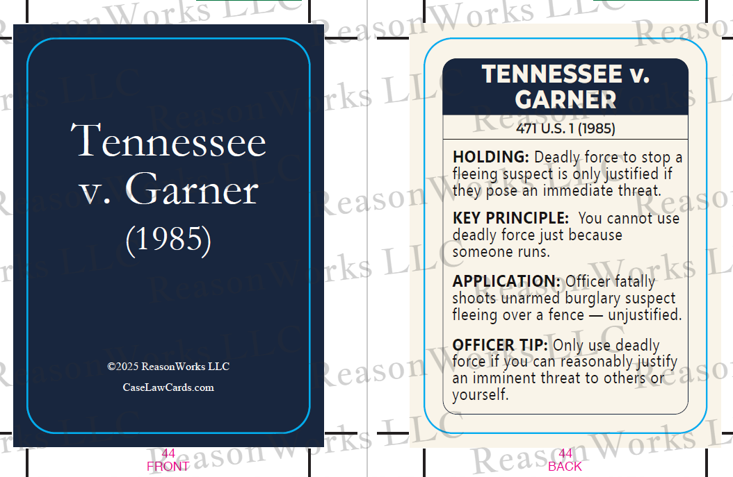 Case Law Cards™