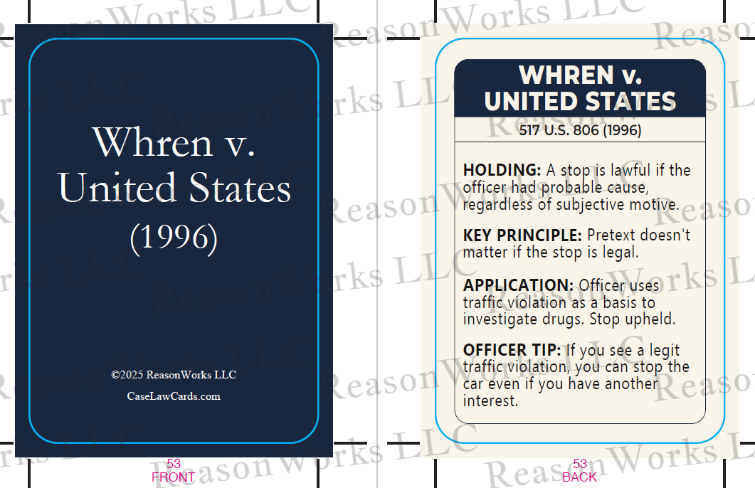 Case Law Cards™