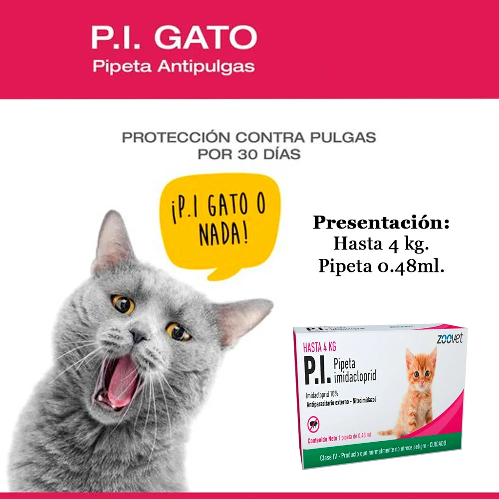 P.I PIPETA GATO