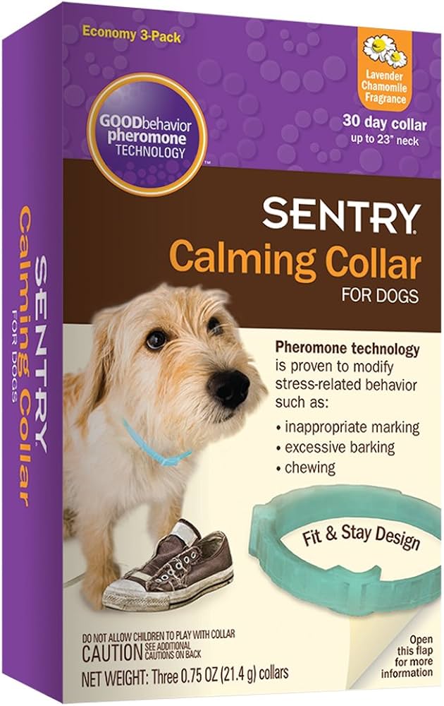 SENTRY CALMING COLLAR DOG