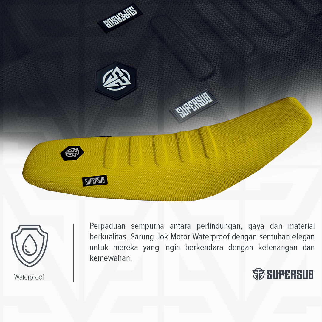 Seat Cover Supersub Waterproof Yellow