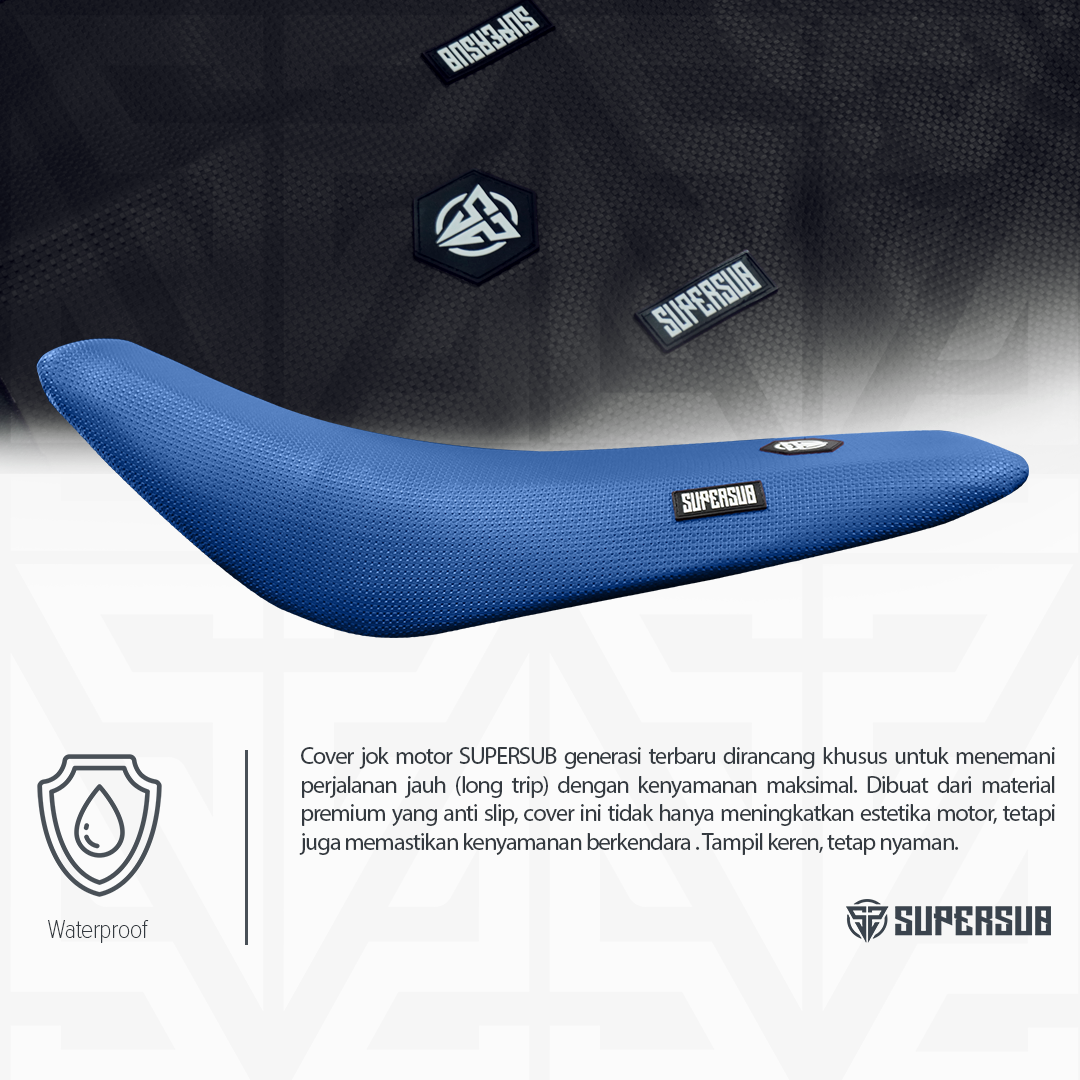 Seat Cover Supersub Aerogrip Blue