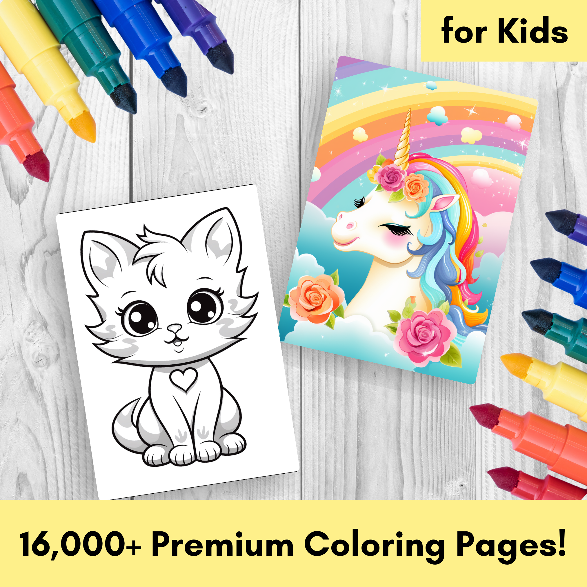 16,000+ Coloring Pages for Kids