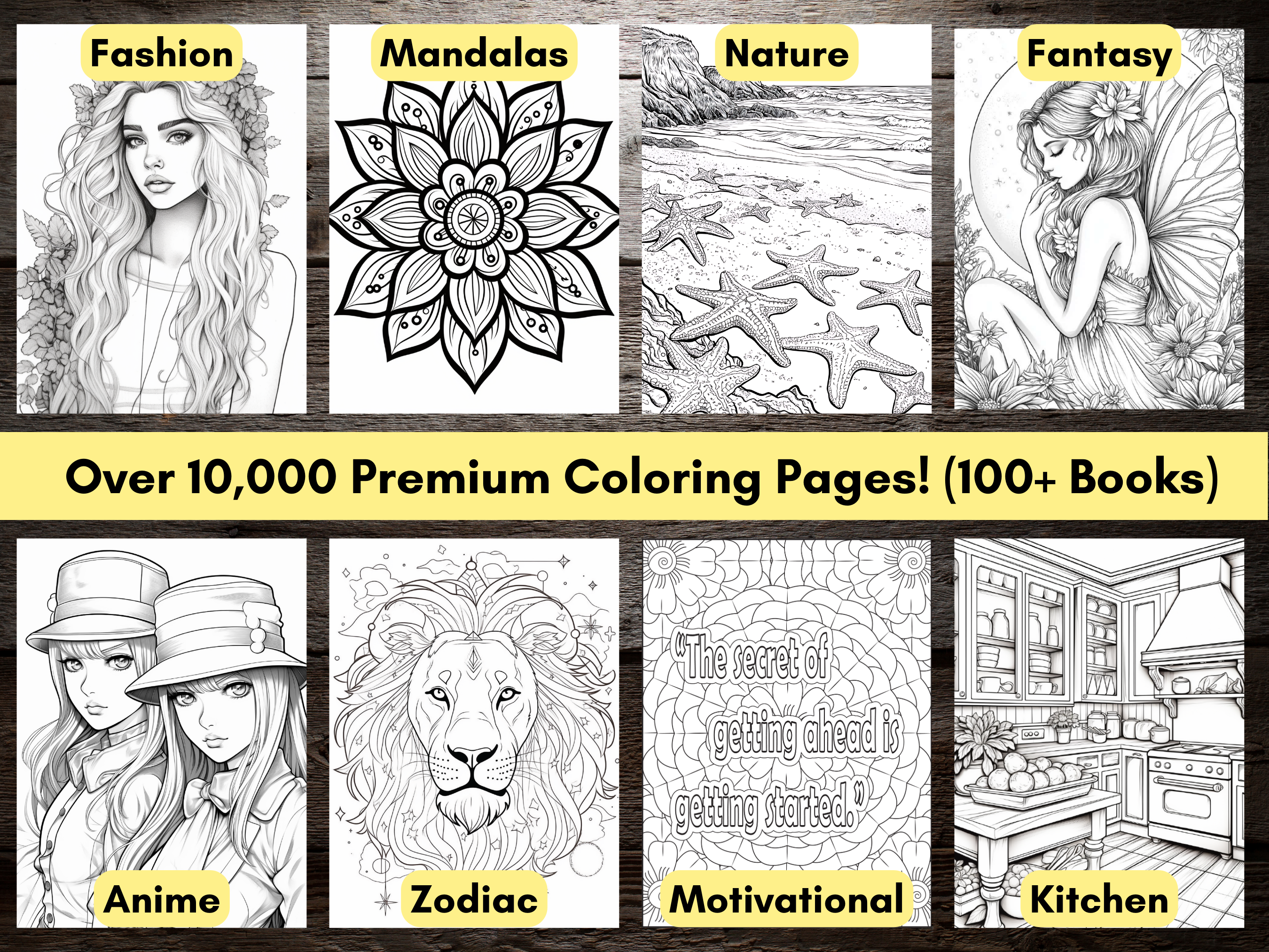 10,000+ Coloring Pages for Adults