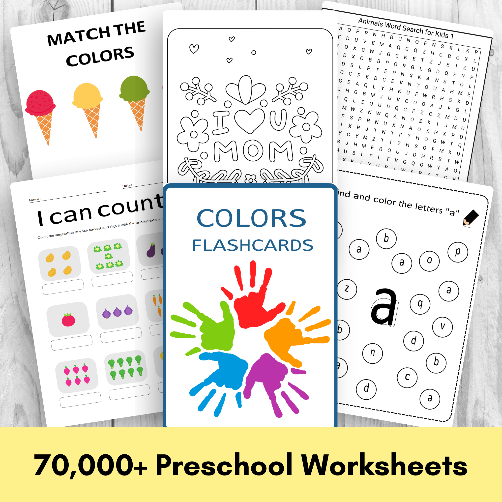 70,000+ Preschool Worksheets
