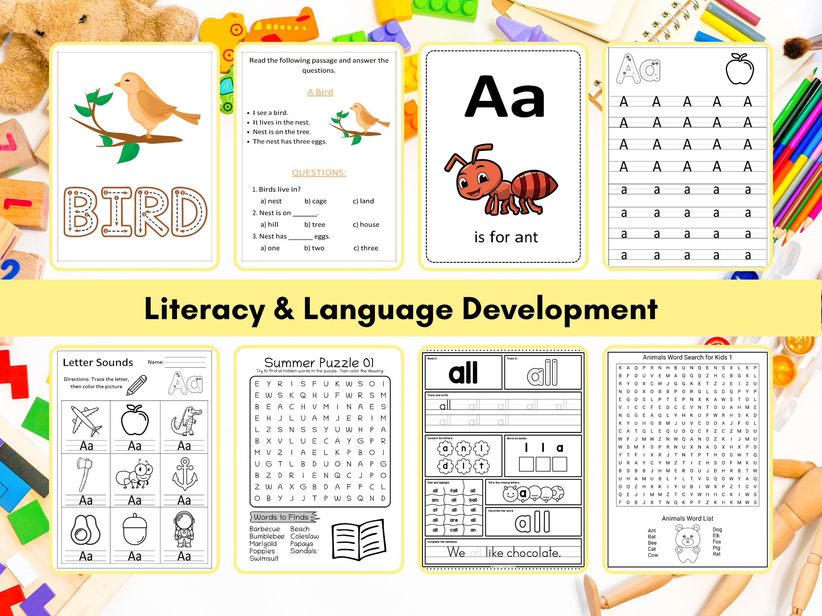 70,000+ Preschool Worksheets