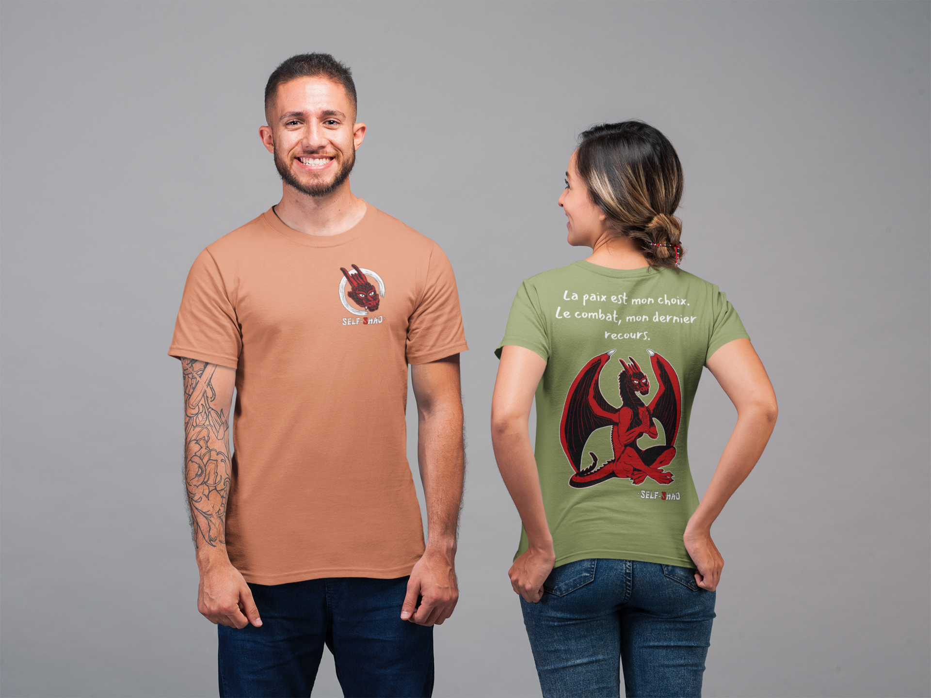 T-shirt gamme Création