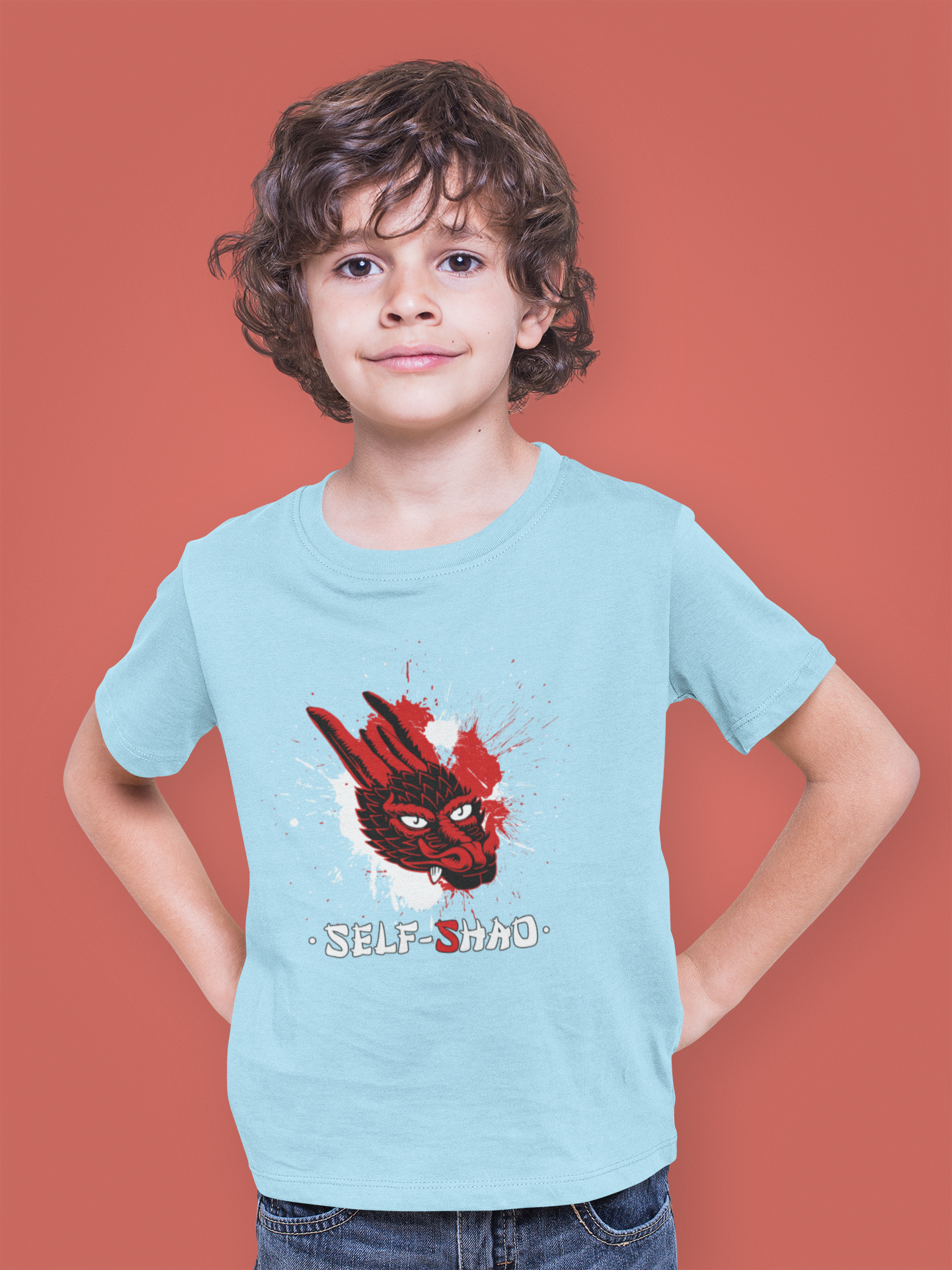 T-shirt Shao décontracté