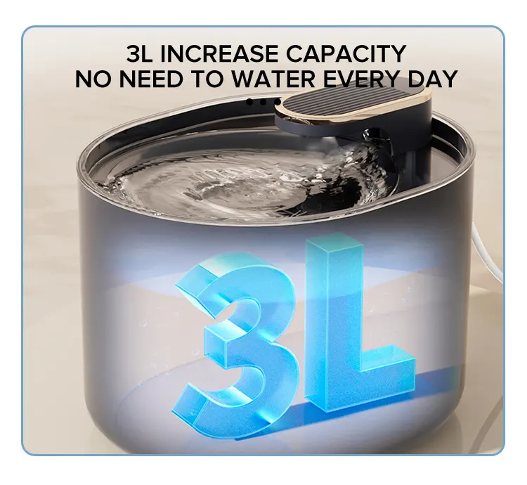 3L Automatischer Haustier Trinkbrunnen
