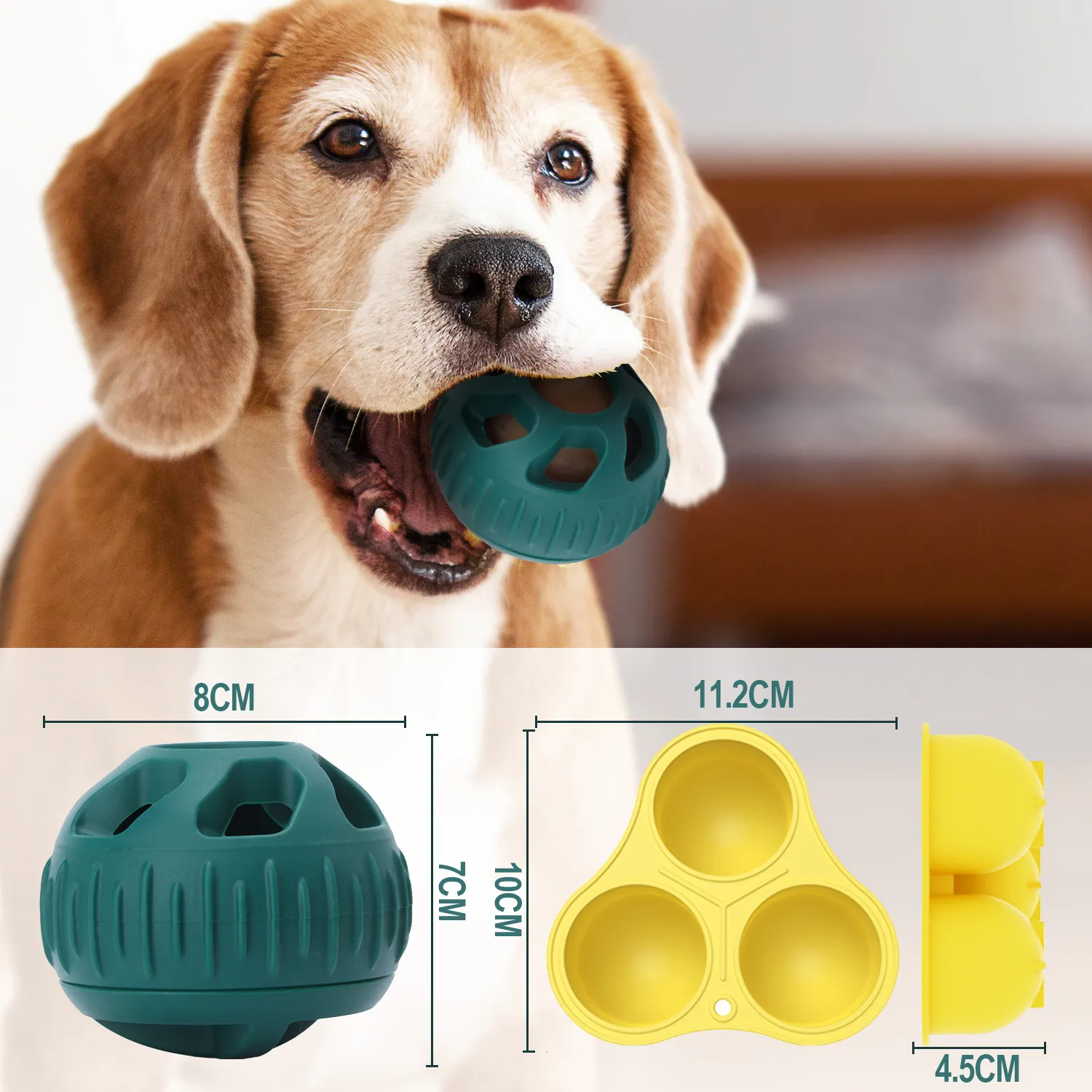 Umweltfreundliches Silikon Hundespielzeug