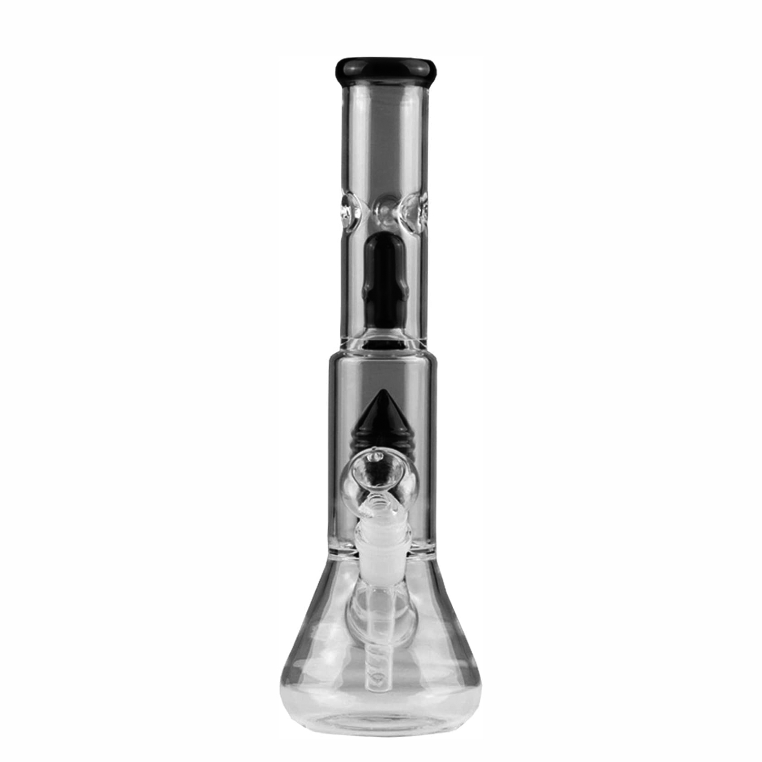 30cm Tall Glass Bong with 2 Percolator