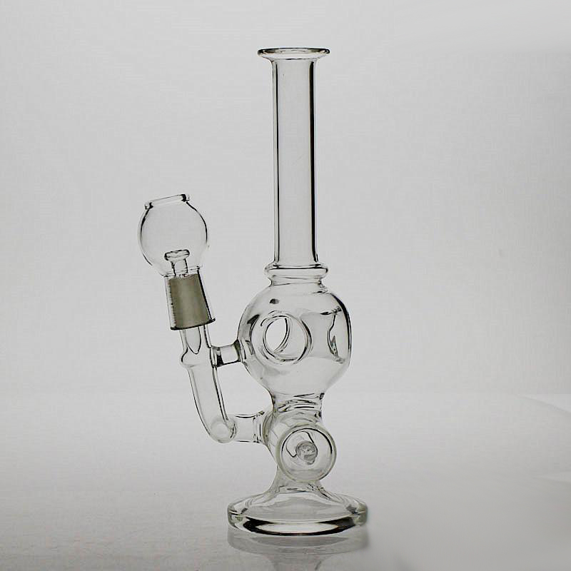 20cm Tall Glass Water Smoke Pipe