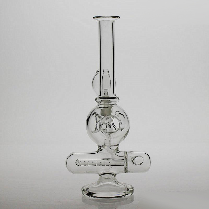 20cm Tall Glass Water Smoke Pipe