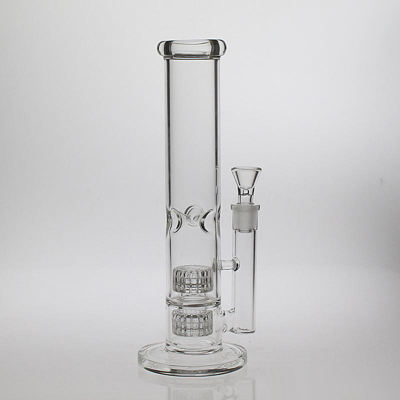 26cm Tall Glass Water Smoke Pipe with Tornado percolate