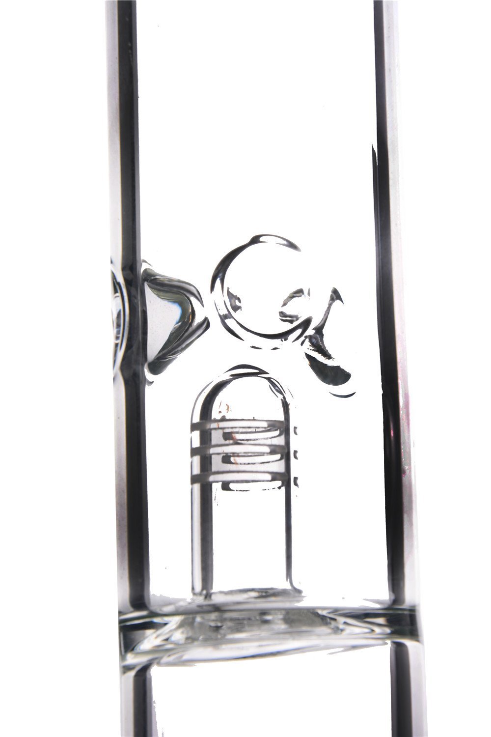 Green Glass Recycler Three Floors Perc With 18 mm Joint