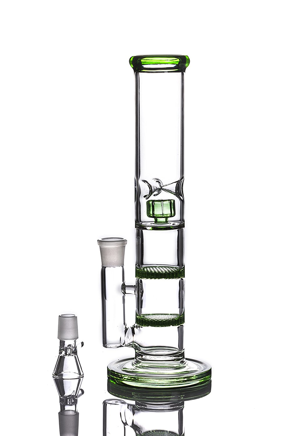 Handmade 29cm Glass Bong With Joint 18.8mm