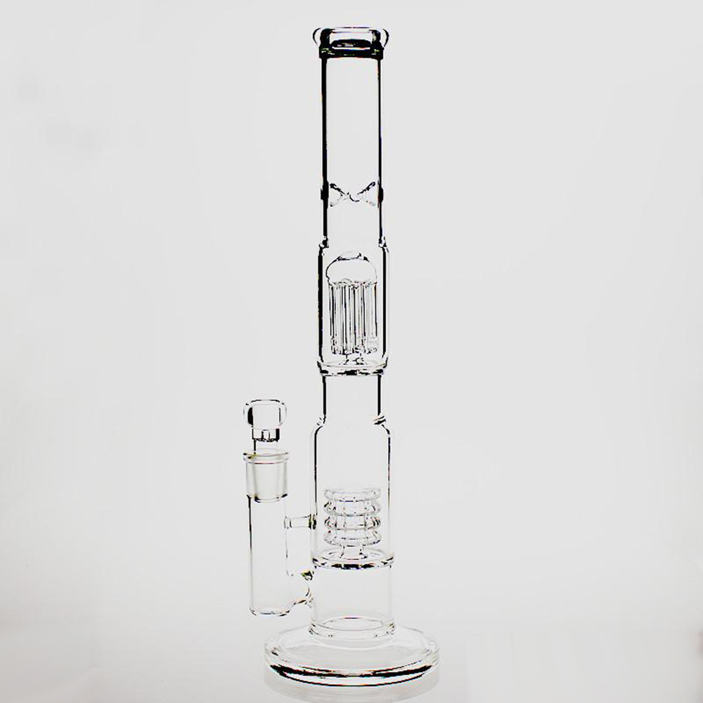 38cm Handmade Glass Bong With Joint Size: 18.8mm
