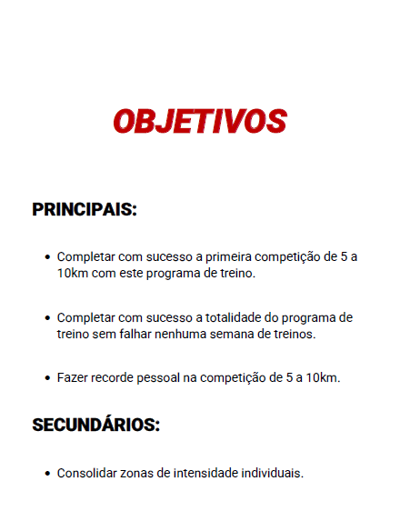 5 a 10KM - Nível Elite