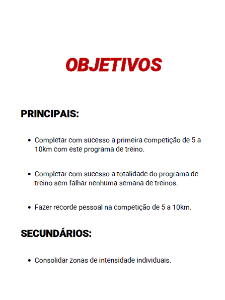 5 a 10KM - Pacote Grupo (Avan-Elite)