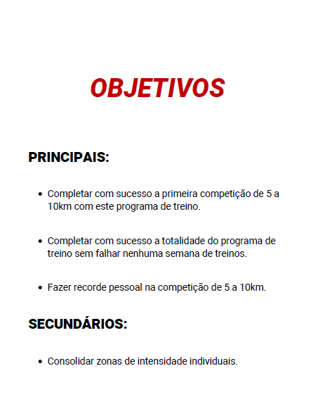 5 a 10KM - Pacote Mini Grupo (Avan-Elite)