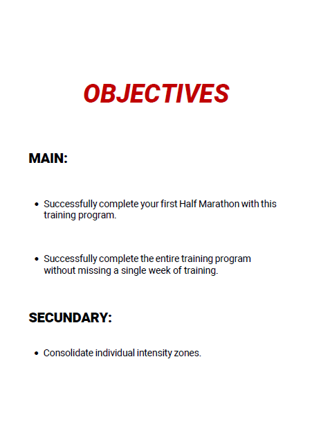 HALF-MARATHON - Intermediate