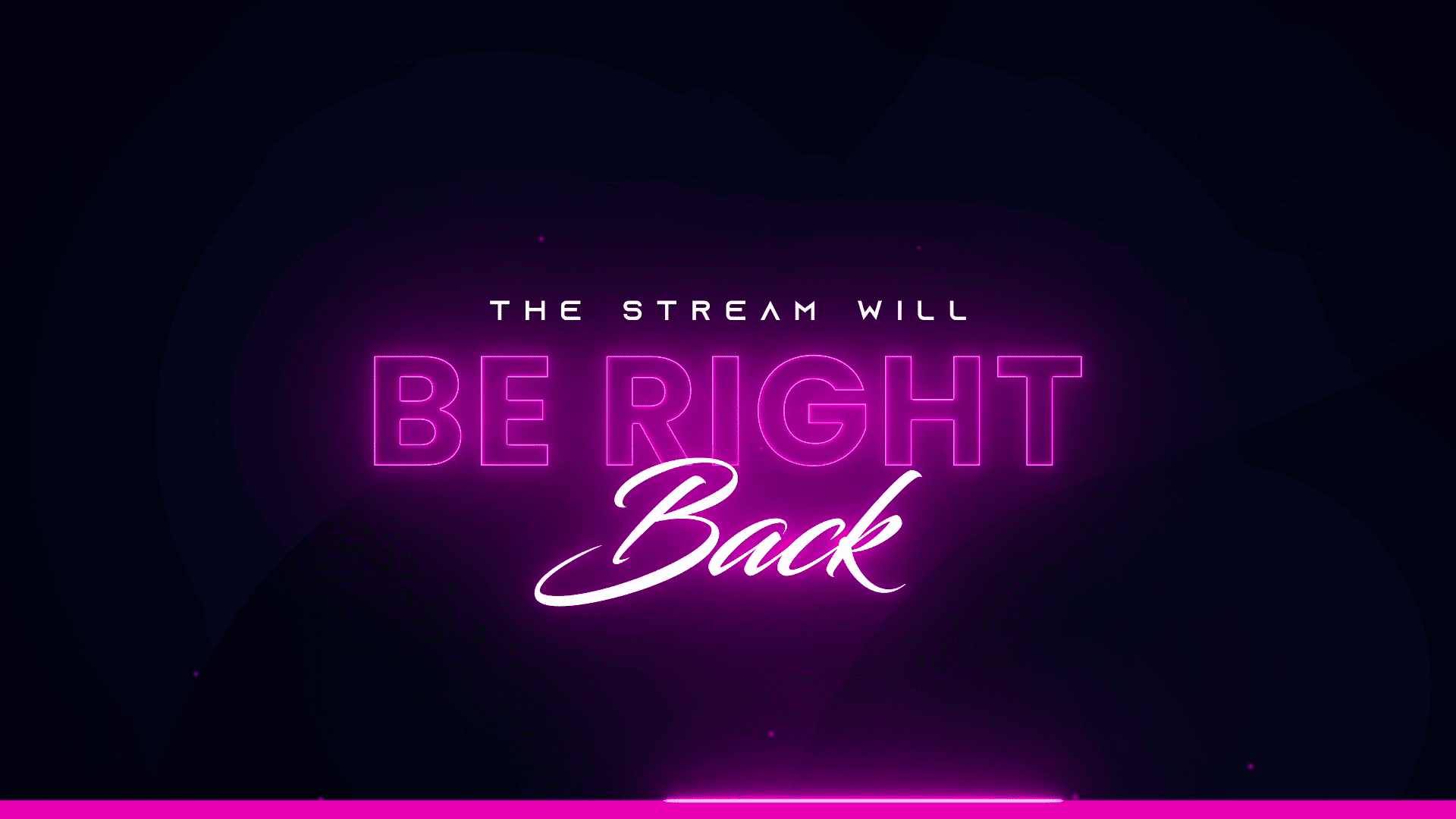 Neon Pink Effect Stream Overlay – Vibrant, Trendy Template for Twitch & YouTube