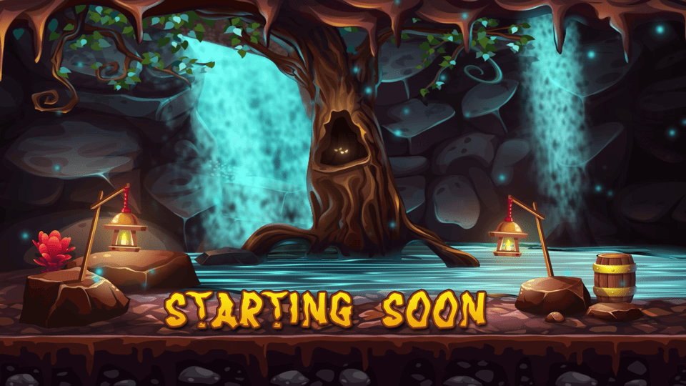 Magical Forest Stream Overlay – Enchanted, Lush, Dreamy Design for Twitch, OBS & YouTube