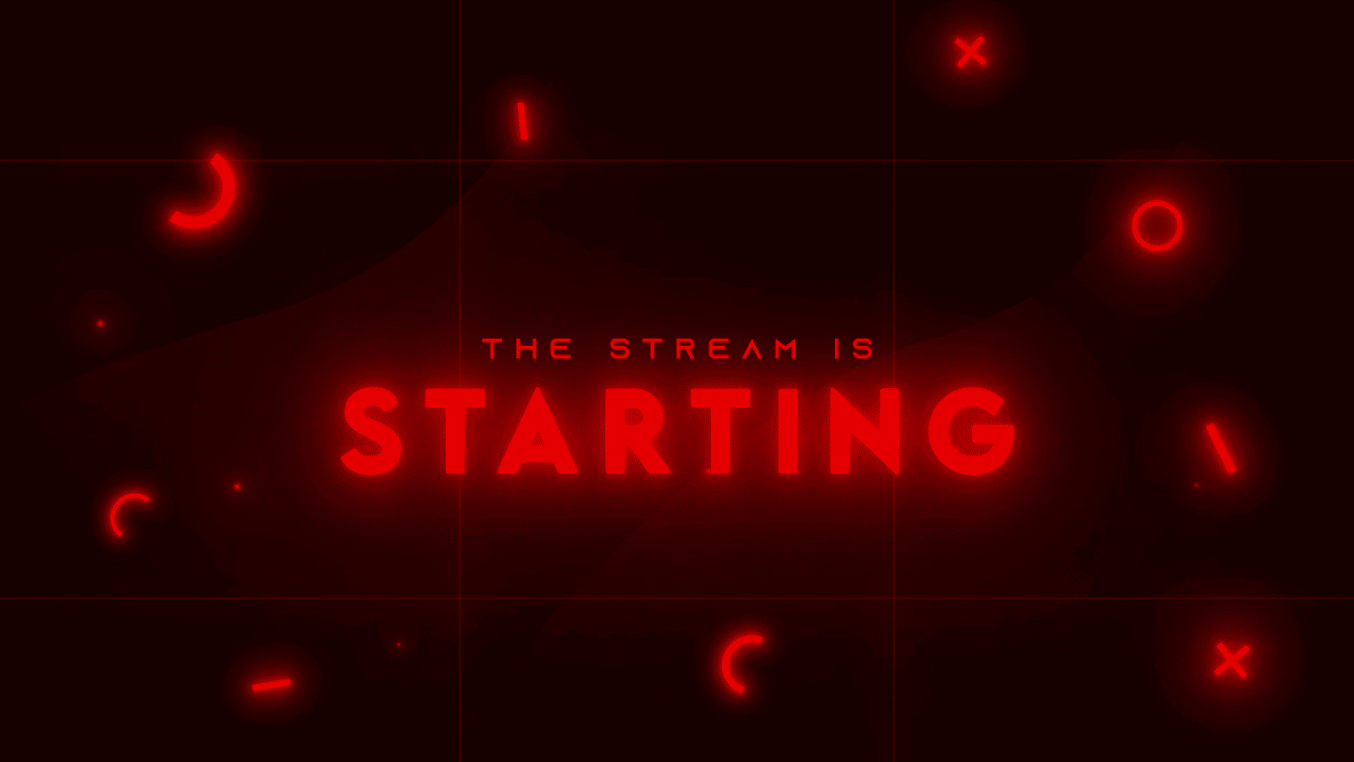 Bold Black and Red Stream Overlay for a Striking Look