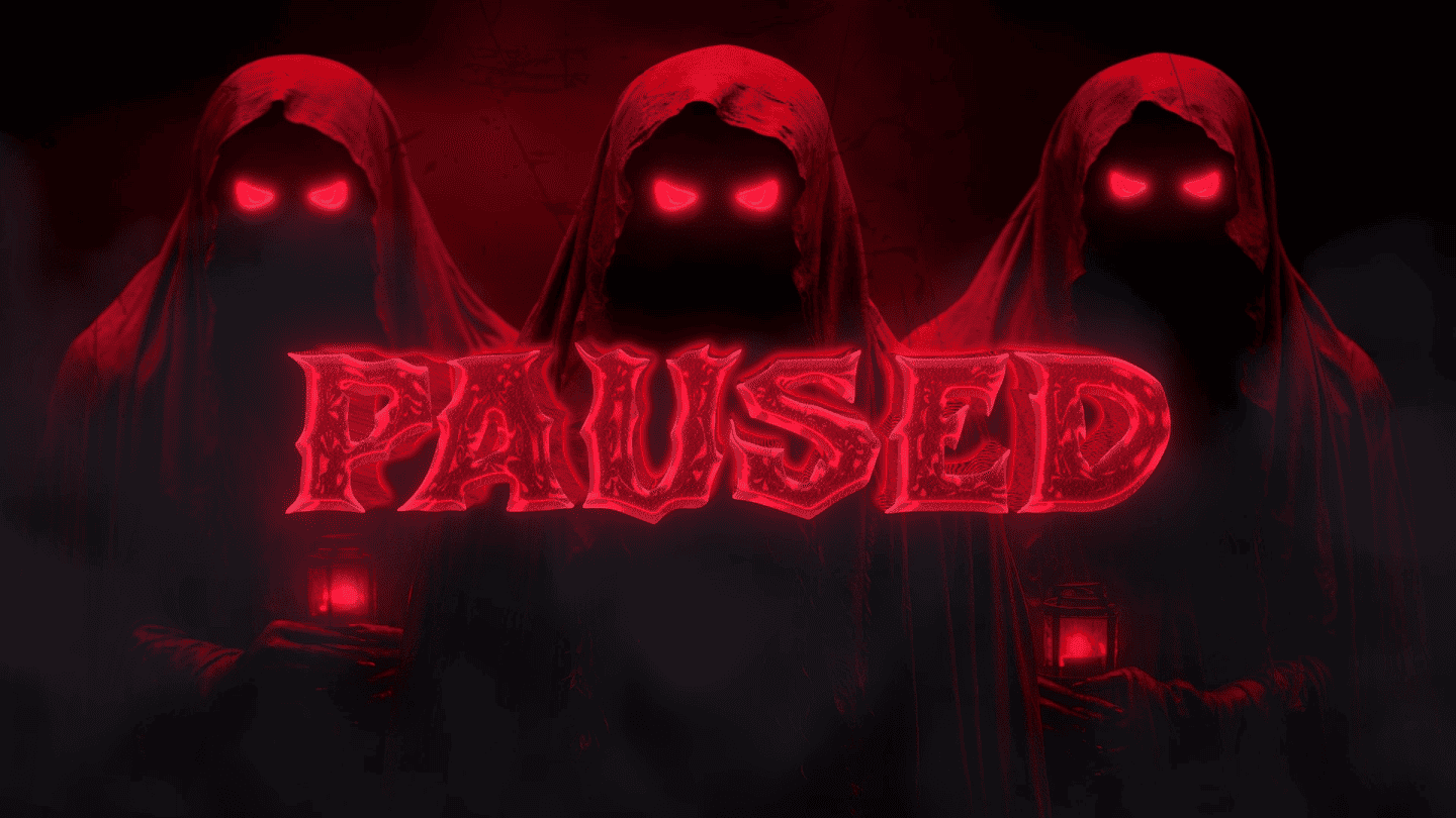 Horror Devil Stream Overlay – Unique Scary Design for Creators