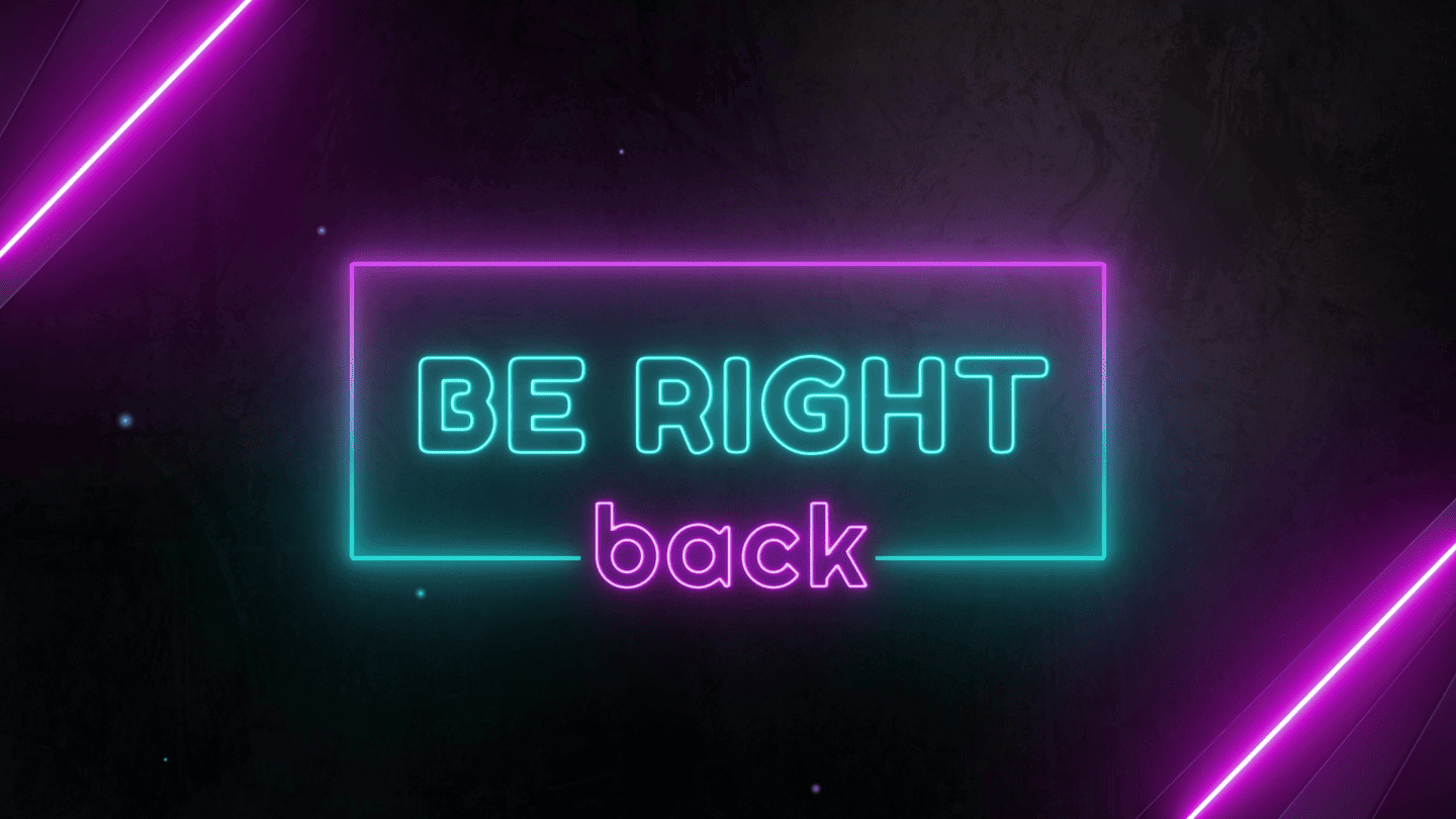 Neon Animated Overlay – Electric, Modern, Eye-Catching Template for Streaming 