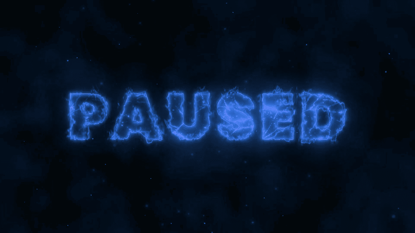 Blue Fire Twitch Overlay | Animated Stream Overlay for Twitch