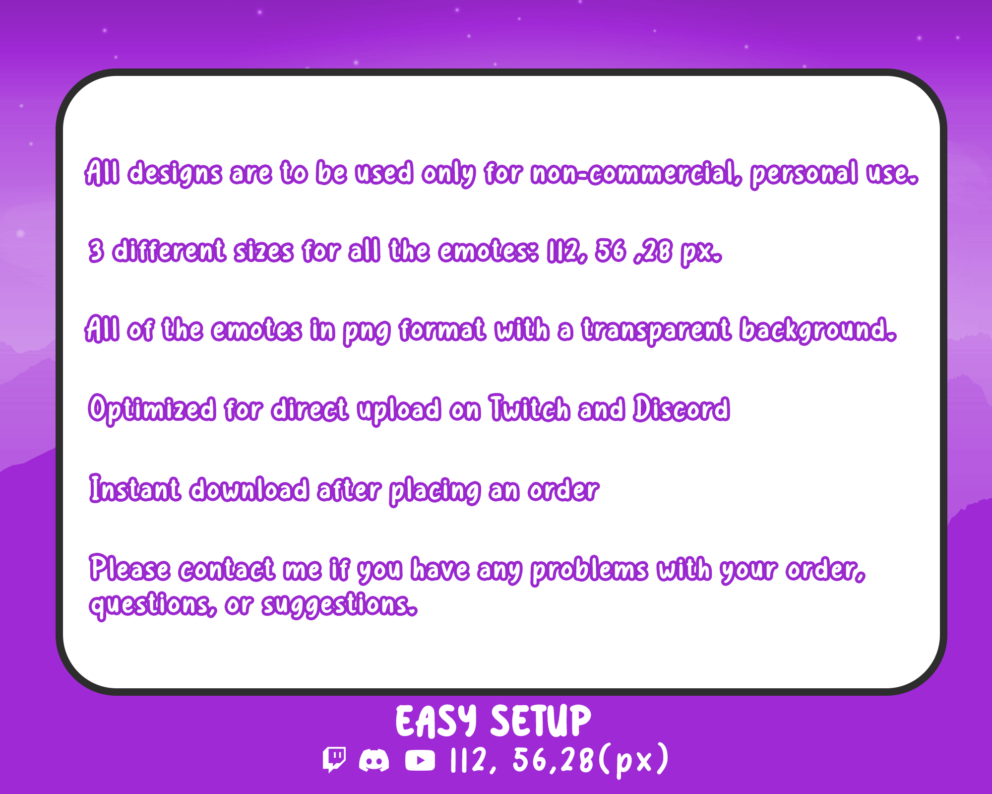 Twitch Stream Emotes Pack – Animated & Static Emotes for All Streamers