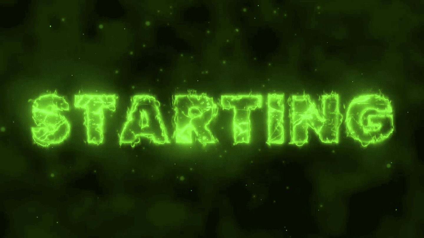 Green Fire Stream Overlay for Twitch | Gaming & Streaming Graphics