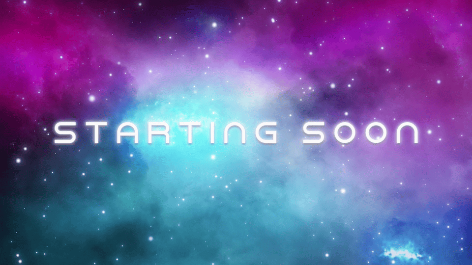 Galaxy Stream Overlay – Cosmic Design for Twitch, OBS & YouTube