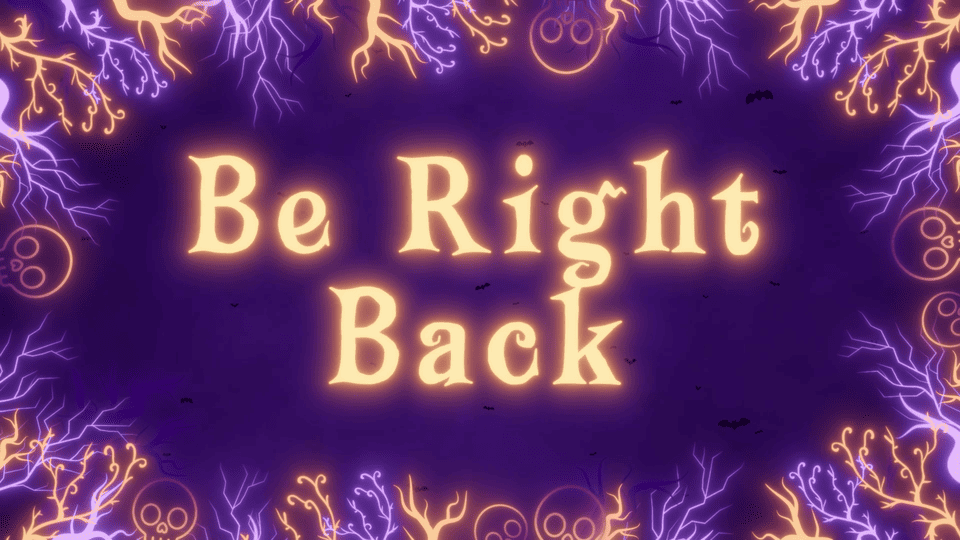 Halloween Purple Stream Overlay – Mystical, Dramatic, High-Impact Look