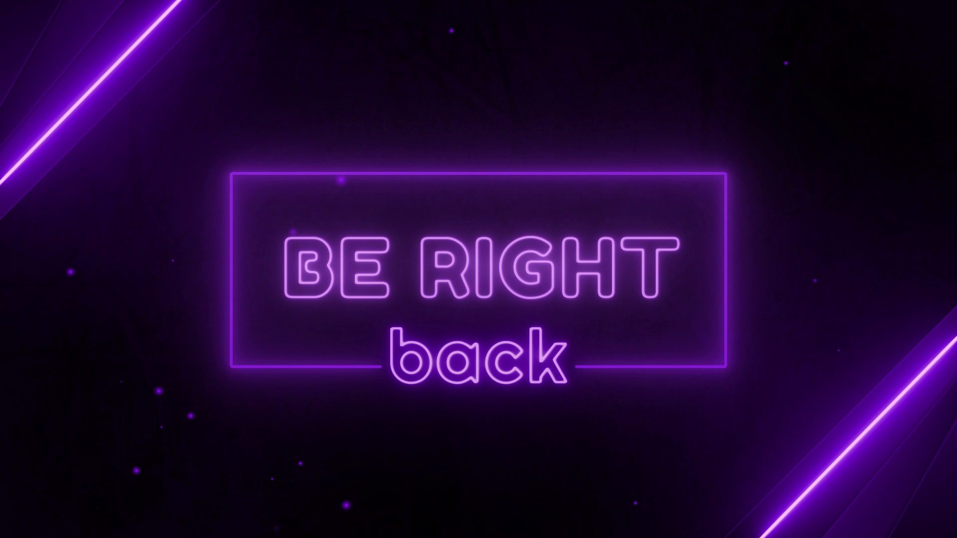 Purple Neon Stream Overlay – Bold, Glowing, High-Impact Visuals for Creators