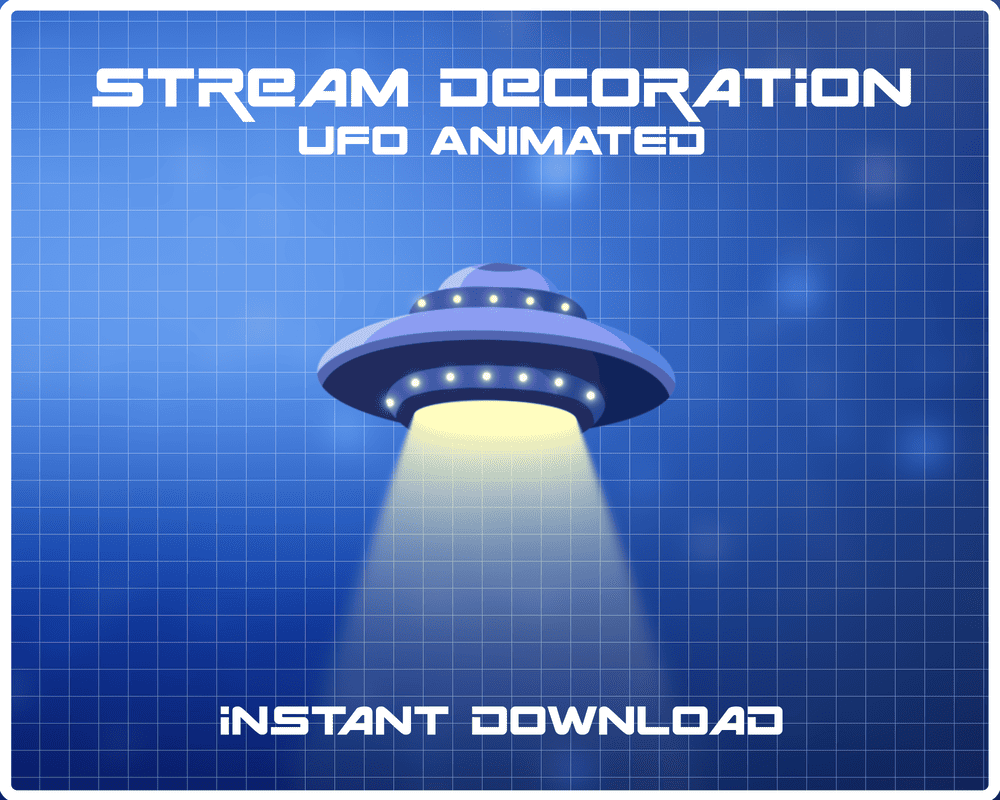 Perfect Theme UFO Stream Overlays – Dynamic Twitch & Streamlabs Overlay for Streamers