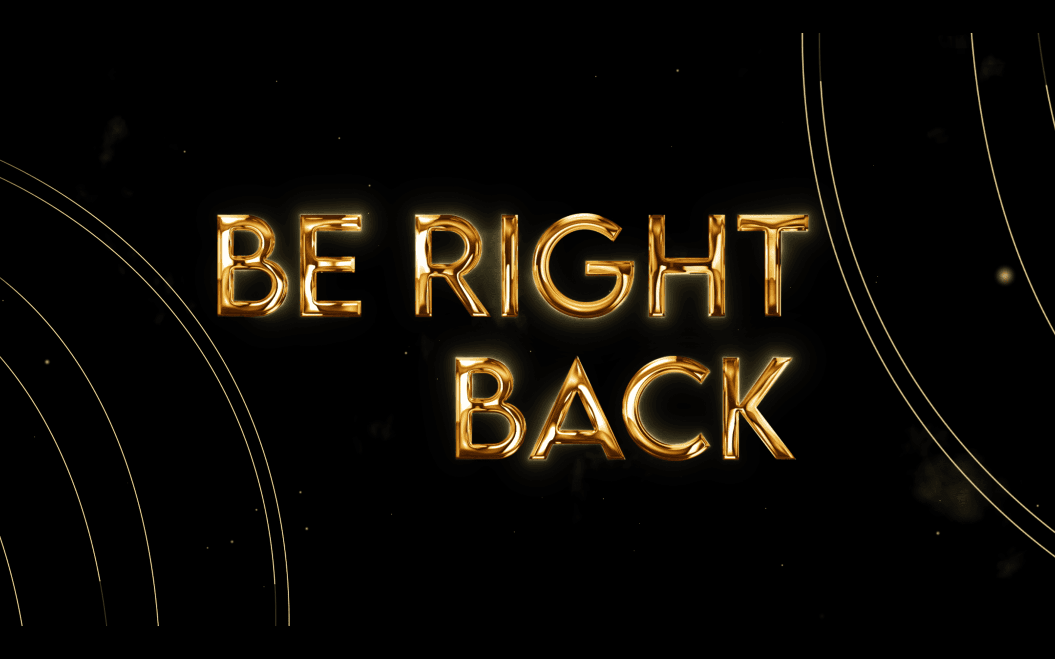 Luxury Gold and Black Stream Overlay – Opulent, Stylish Template for Streamers