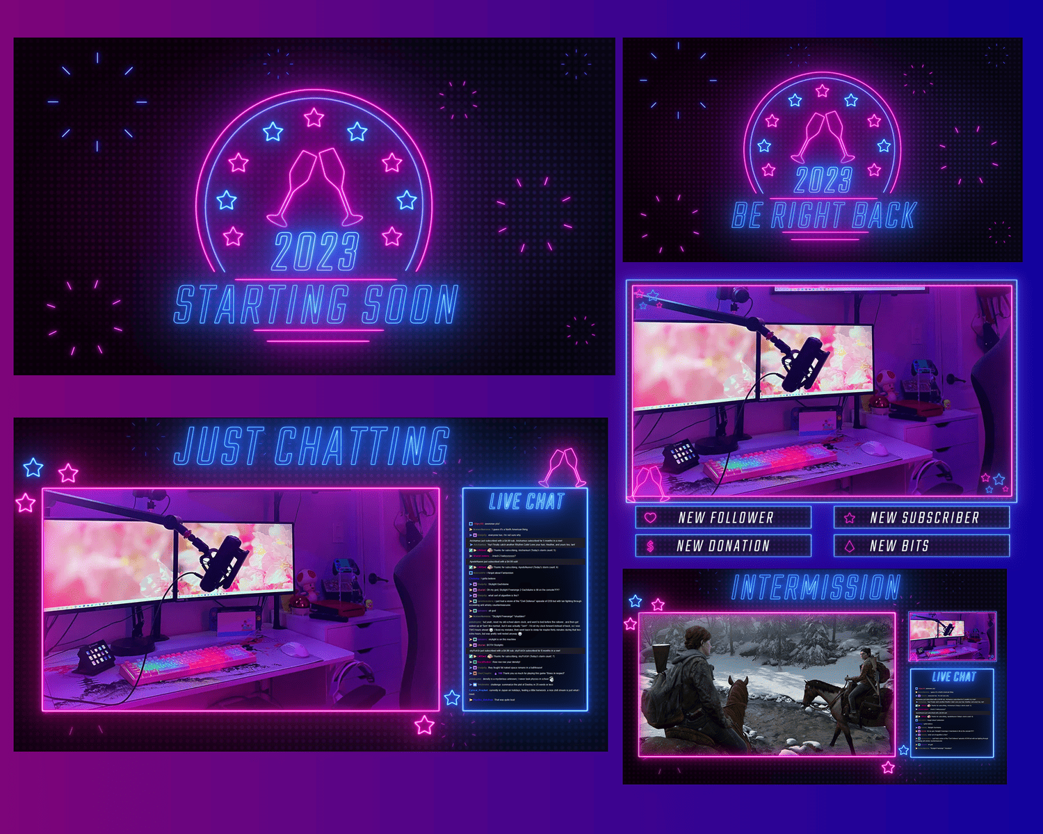New Year Stream Overlay – Festive, Sparkling Countdown Designs for Twitch & OBS