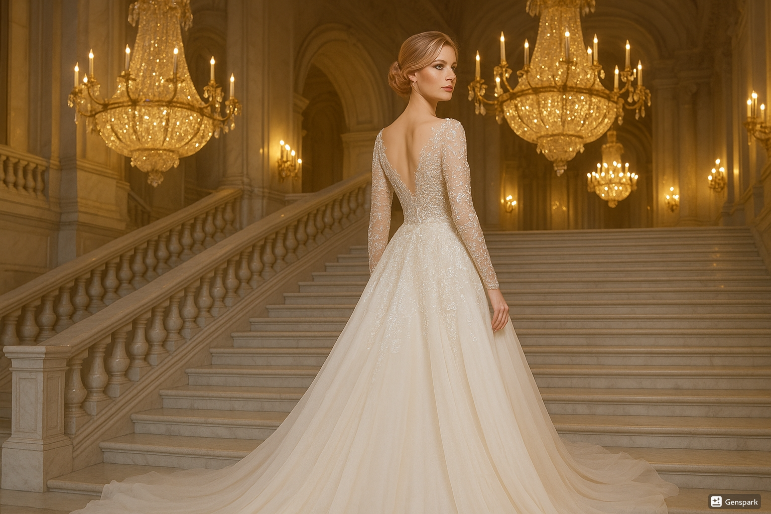 Robe de Mariée Princesse Sur Mesure