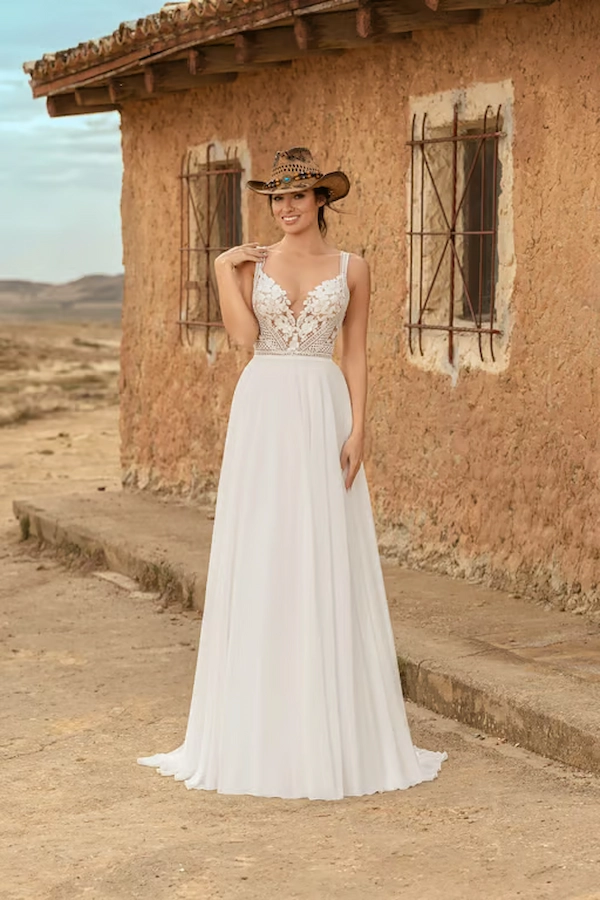Robe de mariée romantique