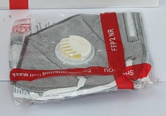 Staubmaske FFP2 m Ventil, 10er Karton