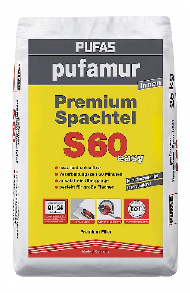 Dispersion Spachtel, Pufas pufamur S60 premium