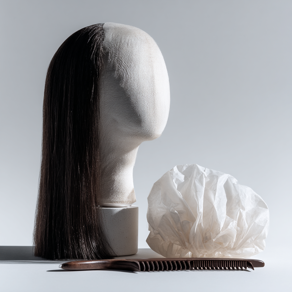 WIG-Dunkelbraun- No. 34567