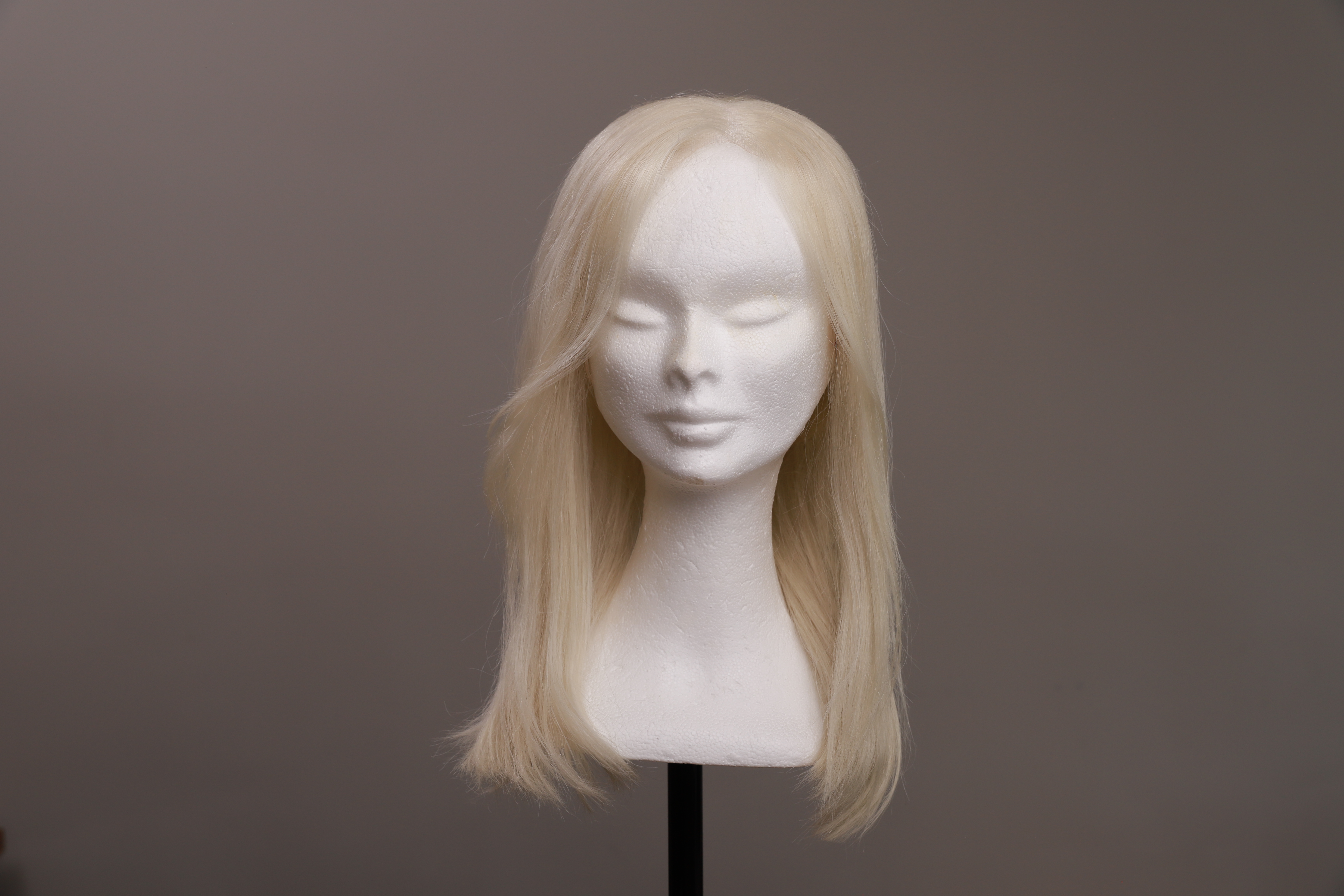 Perücke Weissblond